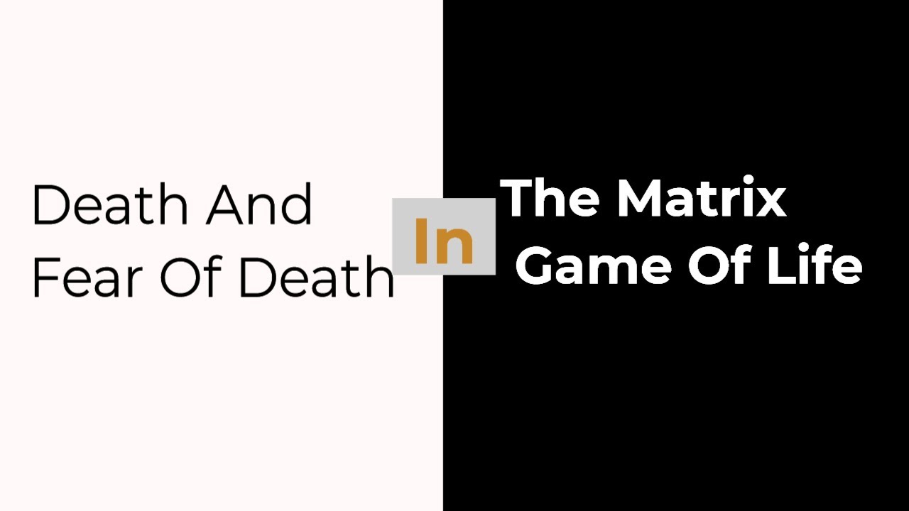 Death and fear of death in the matrix game of life|Death and fear of ...