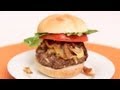 Caramelized Onion Burger Recipe - Laura Vitale - Laura in the Kitchen Episode 632