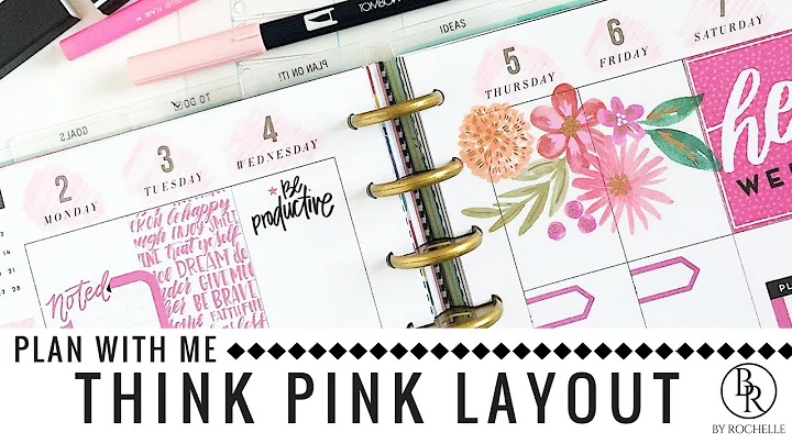 Plan with Me: Think Pink | Plans by Rochelle