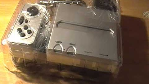 retro bit retro entertainment console unboxing