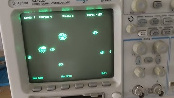 Asteroids on an Agilent Scope