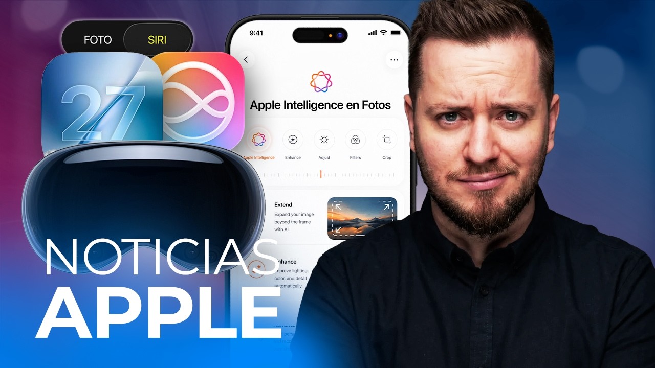 Apple pausa el Vision Pro, filtraciones iOS 27, OpenAI prepara su iPhone y más noticias