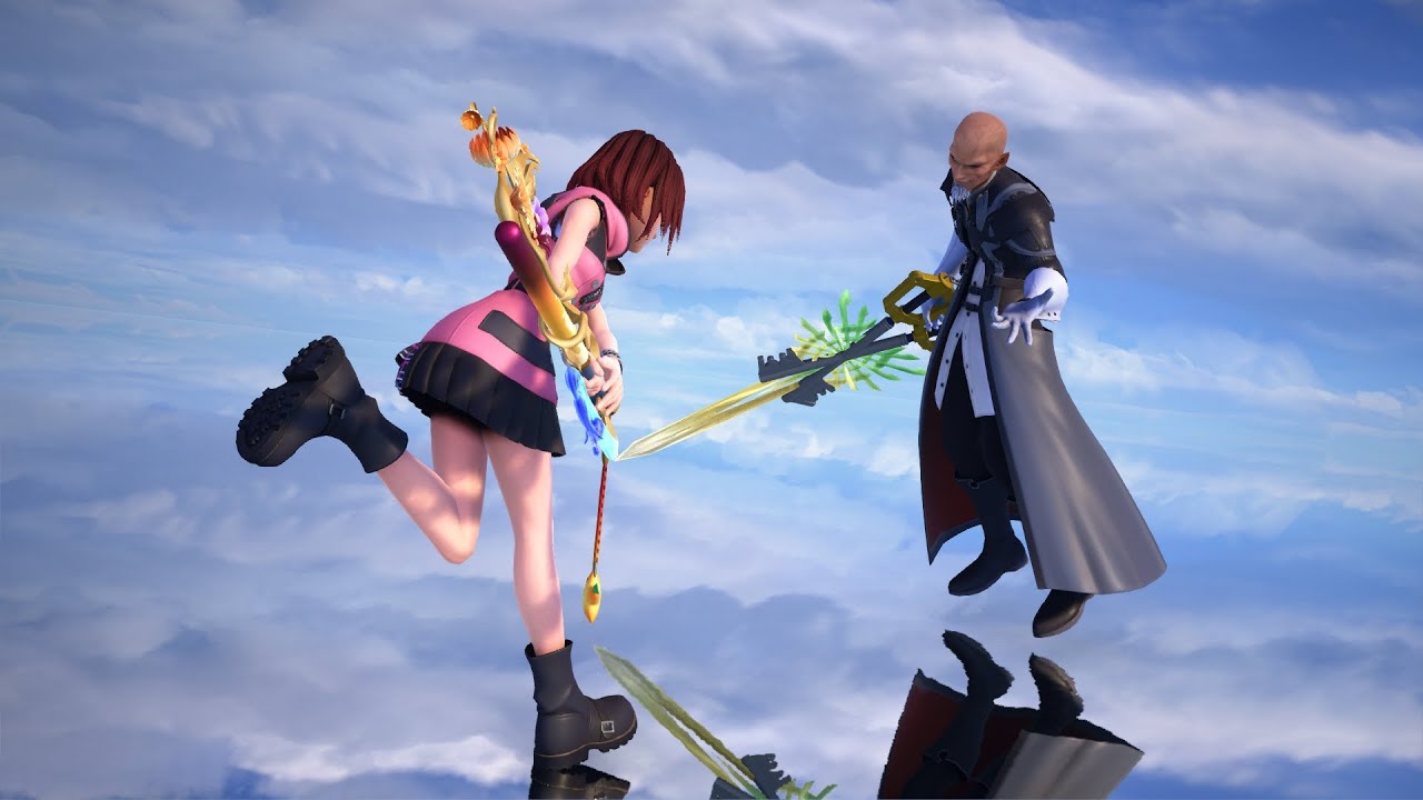 KH3 MODS Kairi vs Master Xehanort. (Melody of Memories Boss Battle