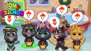 My Talking Tom Friends - Episode 19 (IOS,Android) Gameplay Walkthrough (Outfit7) HD