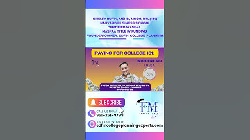 Paying for College 101: FAFSA Secrets to Reduce EFC/SAI by 50% for $100k+ Families