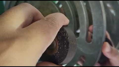 SEMM 3931 MACHINE LAB Balancing of Rotor-vid 3 attach mass to the rotor (Part 5 of 5)