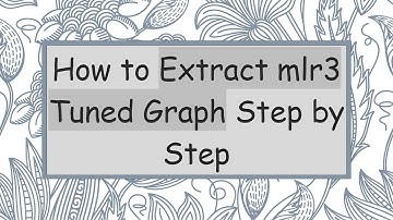 How to Extract mlr3 Tuned Graph Step by Step