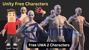 Free Characters in Unity : UMA 2 (Unity Multipurpose Avatar) | Nested Mango