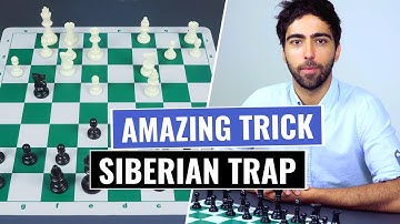 Siberian Trap | Secret Opening Trap for Black | Chess Opening Tricks and Traps to Win Fast