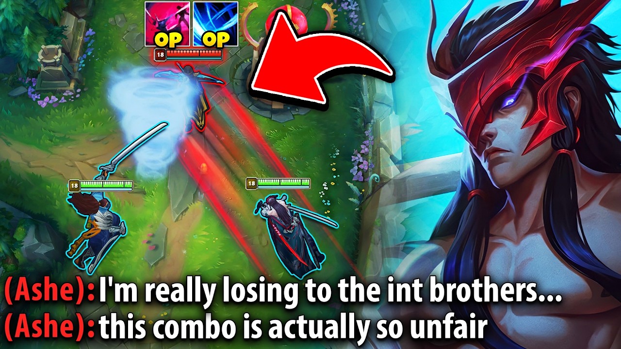 Nobody expects this BROKEN bot lane combo... (INT BROTHERS ARE BACK)