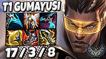 T1 Gumayusi Lucian vs Kaisa [ ADC ] Korea Challenger Patch 25.17