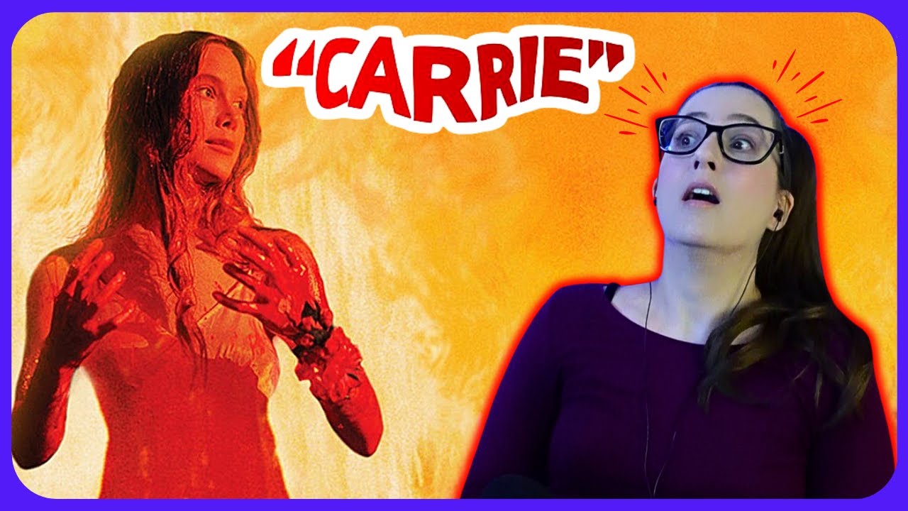 *CARRIE* Horror Movie Reaction FIRST TIME WATCHING