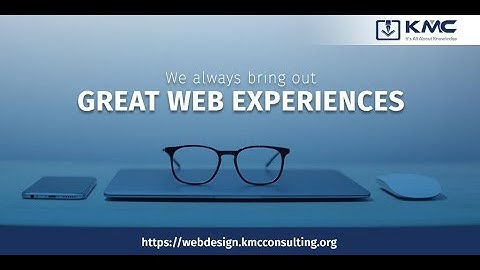 Web Design made simple with KMC Consulting