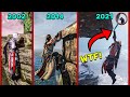 Evolution of Climbing Natural Rock Formations in Assassin