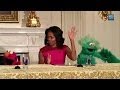 First Lady, Elmo, Rosita Cheer