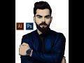 How To Draw virat kohli | Speed Art | Photoshop + illustration |