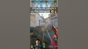 🔥 Wicadia 4K Deagle HS vs THE MONGOLZ | FINAL Esports World Cup 2025! 😱💥 #cs2 #Wicadia #Aurora