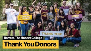 Barrett, The Honors College Scholarship Recipients Fall 2023