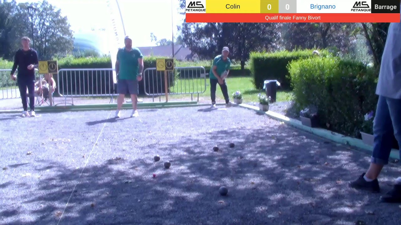 Miniature de la vidéo : Pétanque : Pétanque Finale du Qualif Fanny Bivort