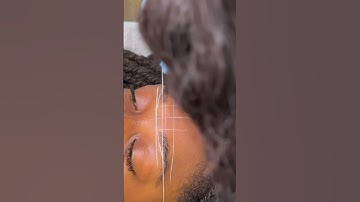 Brow mapping tutorial with mapping string by SousiPMU fort Myers brow artist