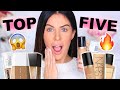 5 NEW FOUNDATIONS THAT I&#39;M OBSESSED WITH!!