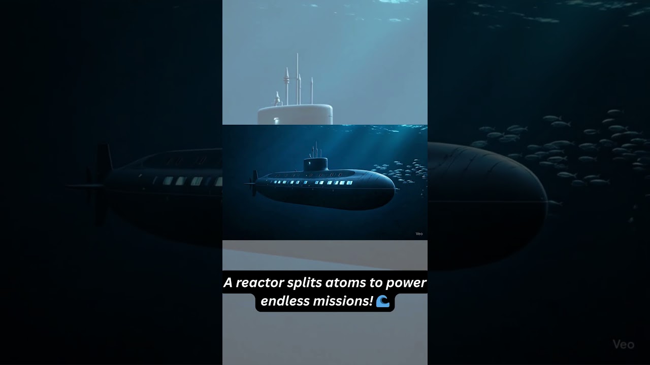 Why Are Submarines Nuclear Powered? ☢️🚀 | Amazing Submarine Fact