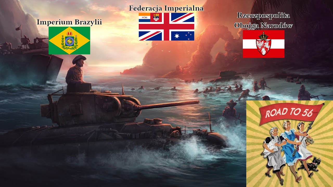 Hearts of Iron IV - Polak, Brazylijczyk i Brytyjczyk spotykają diabła... (poprawiona wersja)