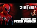 La HOT TOYS 🔥 del Superior Suit de SPIDER-MAN 2 es Una BESTIA🕷️