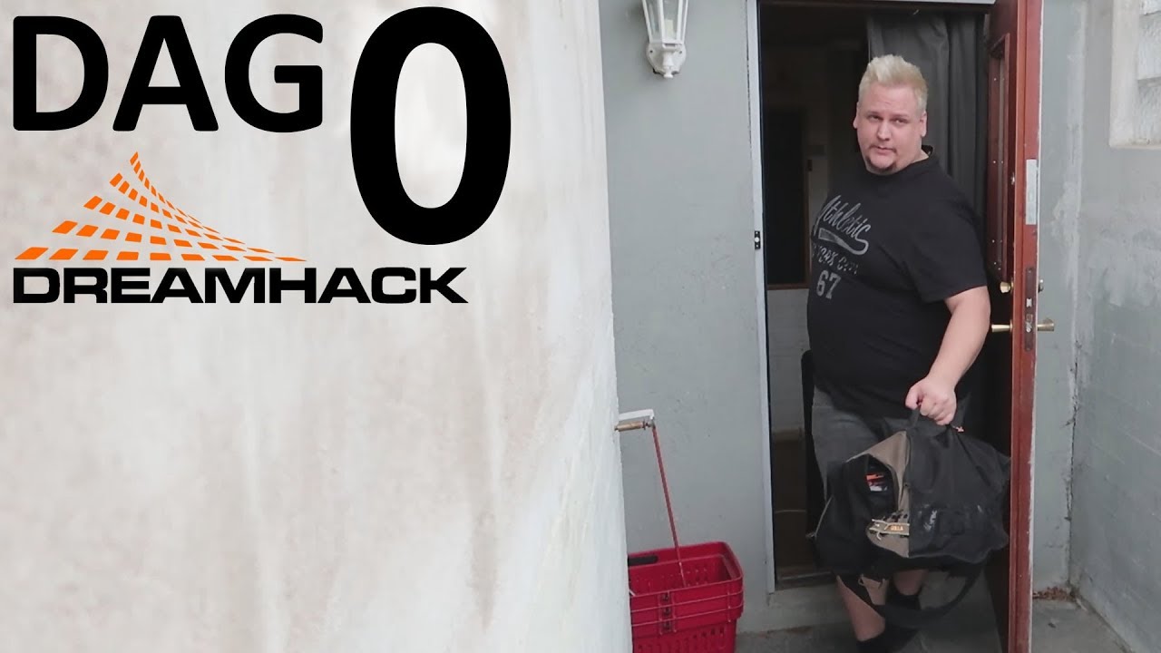 Dag 0, Resan ner till Dreamhack!