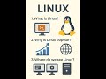 What is Linux? | Why Linux is Popular | Where We See Linux #linux