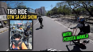 Trio Ride | Stand up Scooter | Goped Philippines | Ride #27