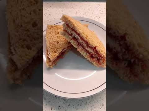 Easiest Breakfast Or Snacks Recipe | Bread Butter Jam Sandwich Shorts Easy Tasty Food