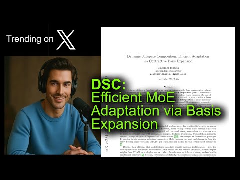 DSC: Efficient MoE Adaptation via Basis Expansion