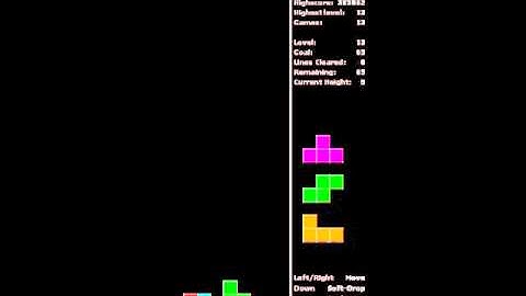 Tetris AI Level 17