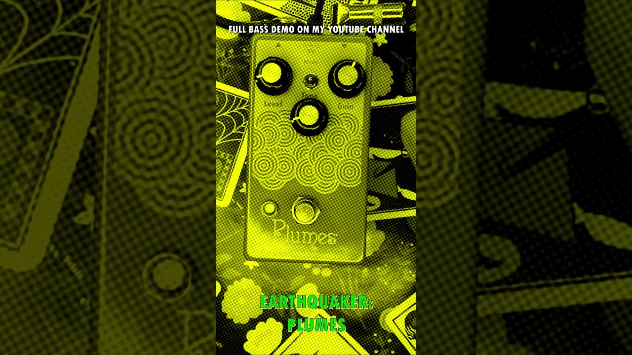 EQD Plumes on bass | theoandhispedals 