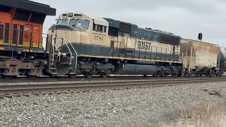 Today’s Capstone: B783 Ethanol to NJ Thru Hannacroix W/ Two SD70’s, 406 Axles, Wisc. Central Buffer