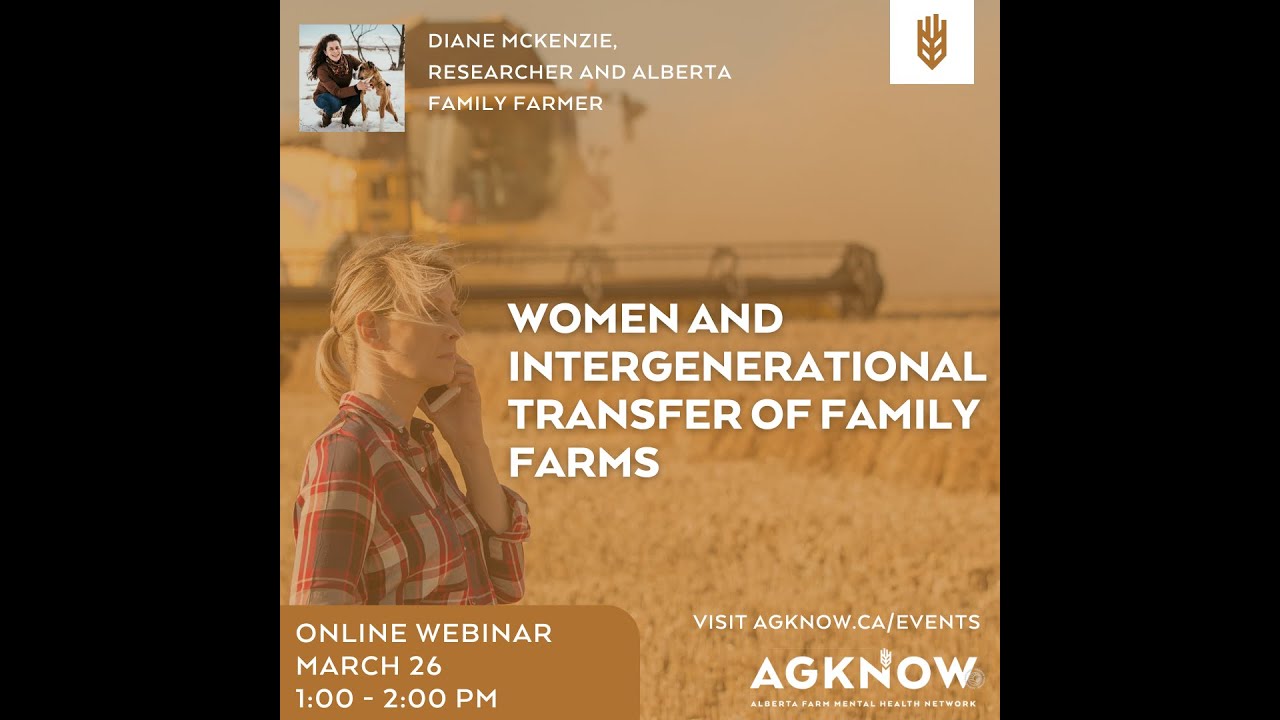WOMEN AND THE INTERGENERATIONAL TRANSFER OF FAMILY FARMS