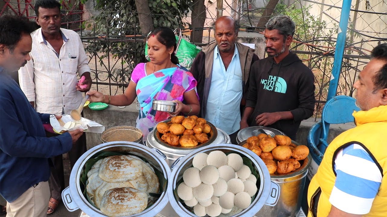 Any Breakfast Just 10 Rs Only Hyderabad Street Food Hyderabad
