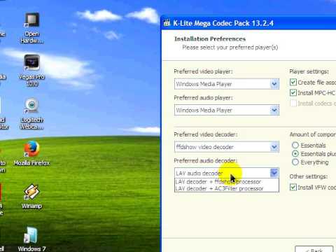 How to install codecs for WMP