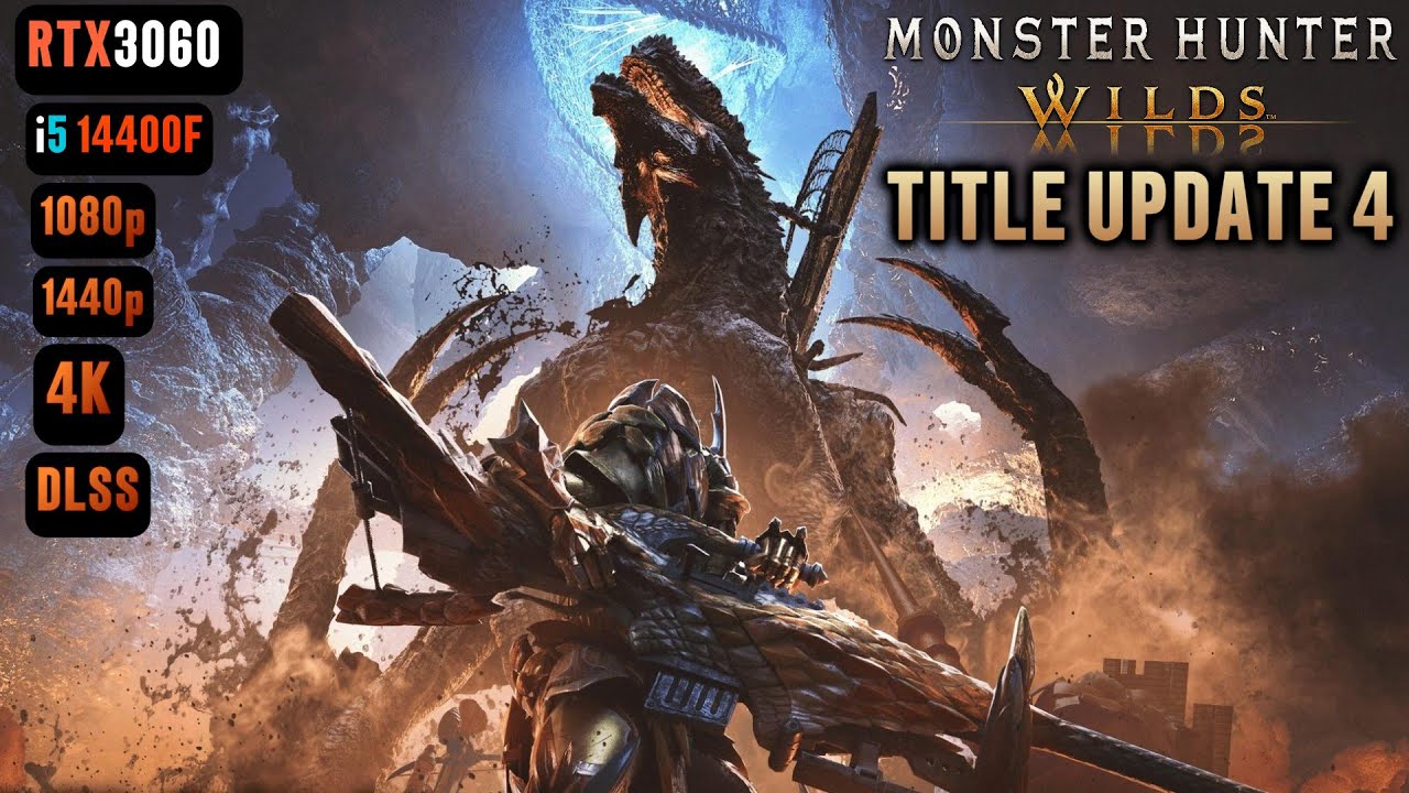 RTX 3060 Monster Hunter Wilds Title Update 4 | RTX 3060 & i5 14400F ...