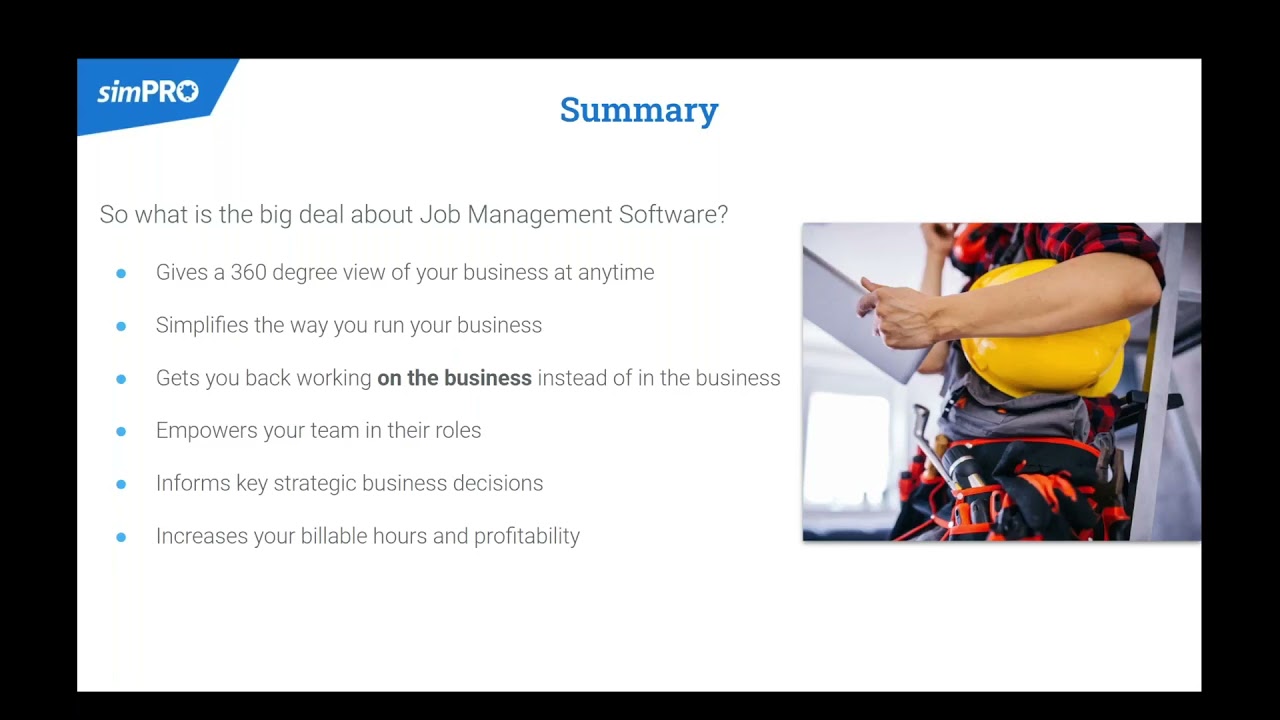Connect 2021: SimPRO Product Demo