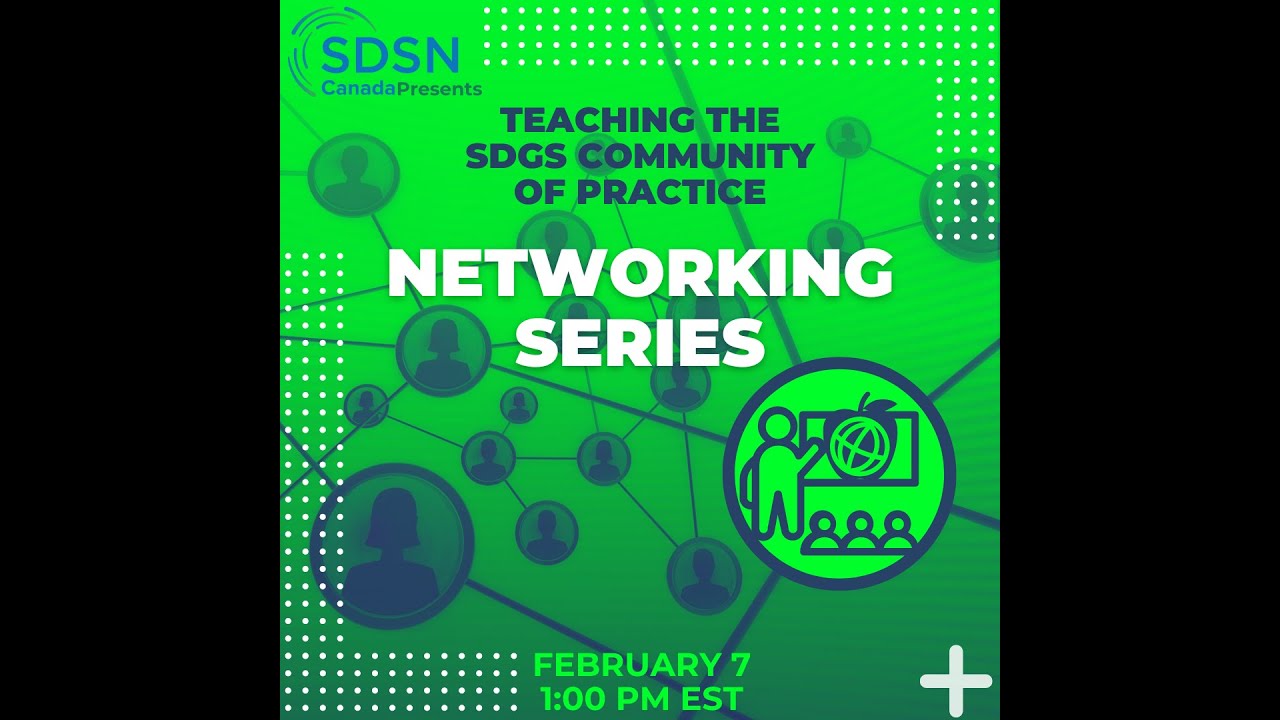 Teaching the SDGs COP Networking Series