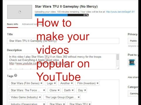 فيديو: كيفية جعل مقاطع فيديو YouTube أكثر شيوعًا
