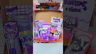 Kuromi paper squishy packing order💜 Comment for request