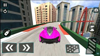 Mega Ramp Car Stunt Races - Stunts Car Games 2020 - Carrier Mode - Level_2 Gameplay Video HD - #2 screenshot 1