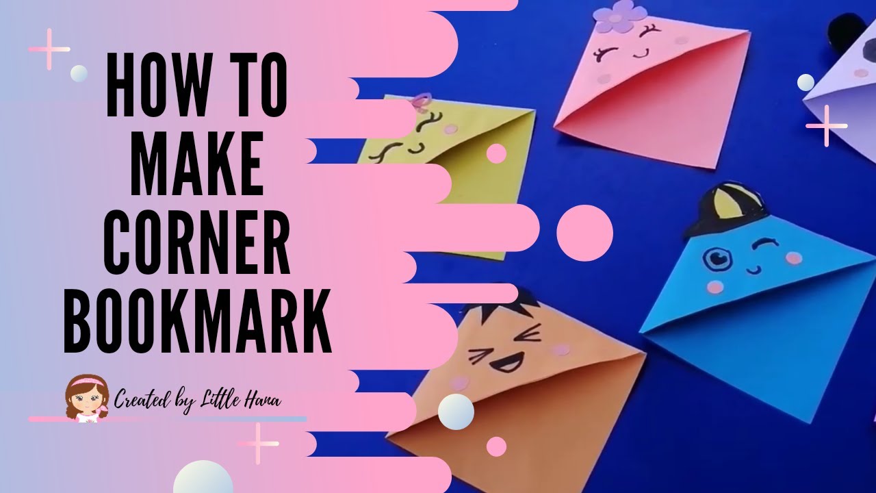 How to make - Easy Corner Bookmark