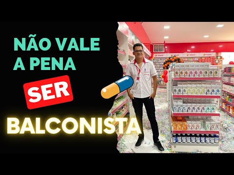 NÃO VALE A PENA TRABALHAR EM FARMÁCIA COMO ATENDENTE