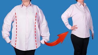 How to downsize a shirt easily in 10 minutes!