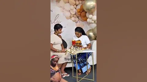 Priscilla Ojo and Iyabo ojo Share a Sweet Moment at her baby shower ❤️ #shorts #pricilliaojo