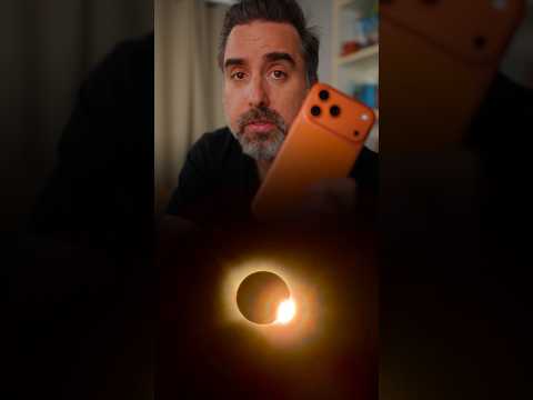 CÓMO grabé el ECLIPSE de SOL con el IPHONE